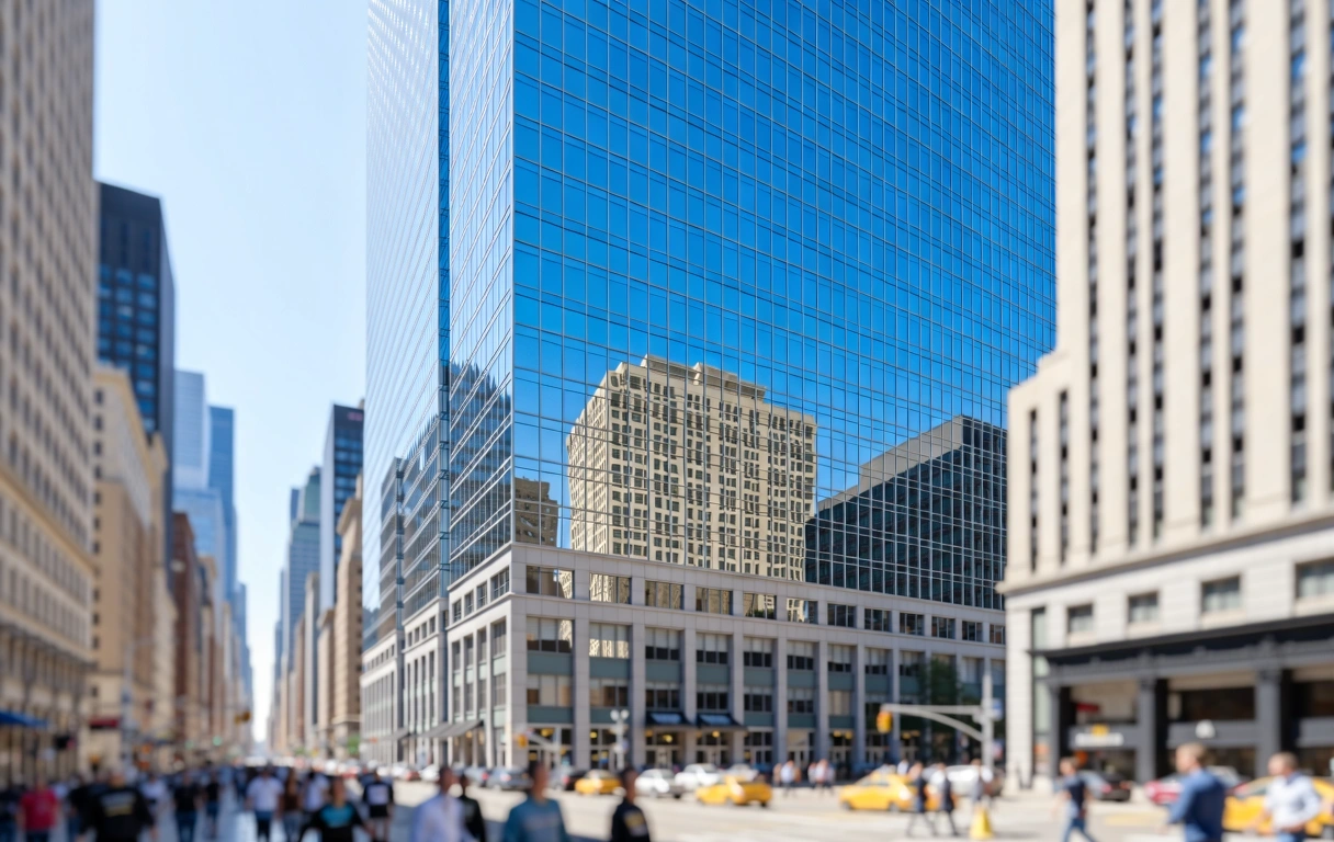 GTE Financial Federal Credit Union Building Reflection